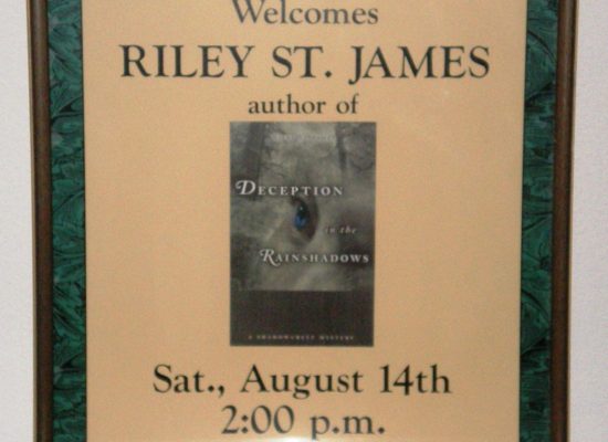 Riley St. James at Barnes & Noble